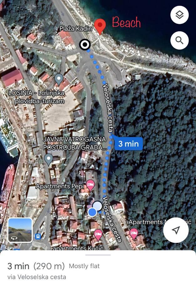 Appartement Easy à Mali Lošinj Extérieur photo